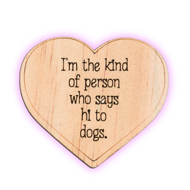 I'm the kind of person that - Fridge Magnet - Unicorn Fart Productions